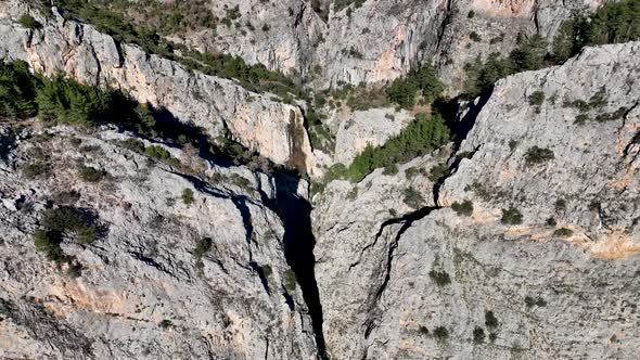 Canyon in the mountains