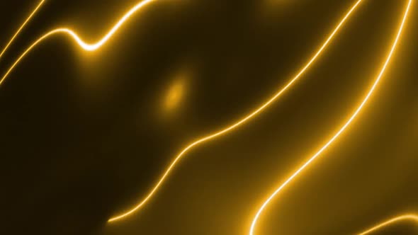 Abstract Neon Yellow Background
