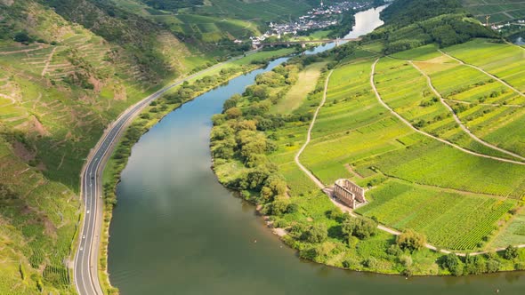 Moselle River Valley Timelapse, Germany