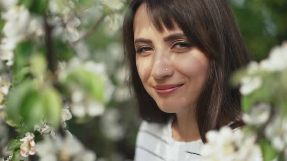 Portrait of a Woman in the Garden