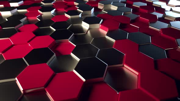 Hexagons Background 1 - 4K