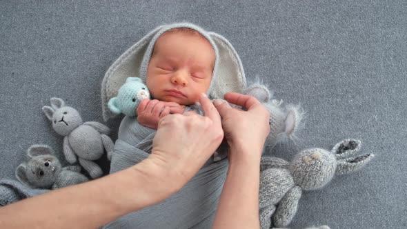 Newborn Baby Photoshoot Process
