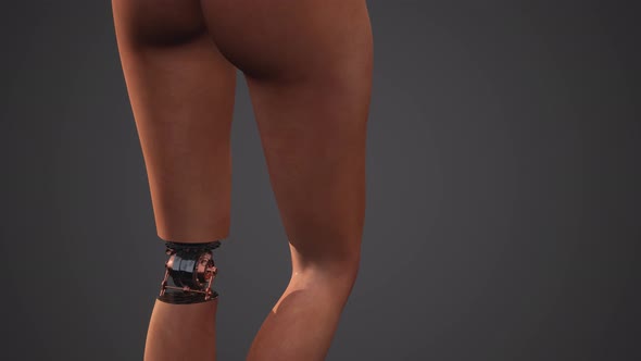 Futuristic Cyborg Woman alt