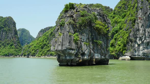 Tropical Islands of Halong Bay Vietnam