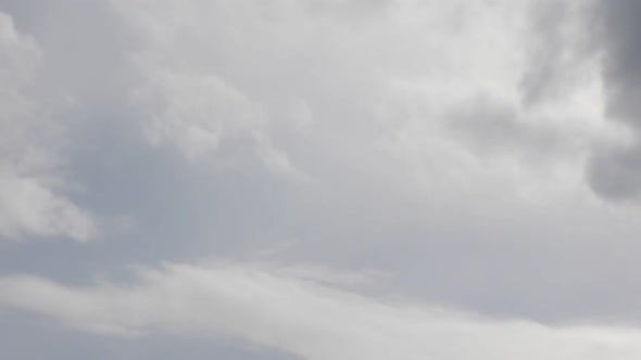 Cloud time lapse, storm, stormy weather, spring season