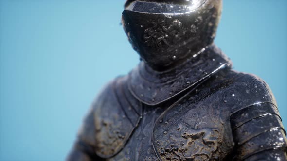 Armour of the Medieval Knight. Metal Protection of the Soldier alt
