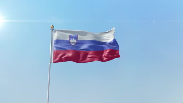 Slovenia Flag 
