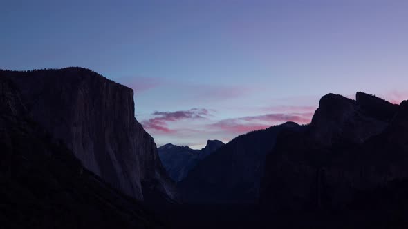 Time Lapse of the amazing landscape in Yosemite National Park