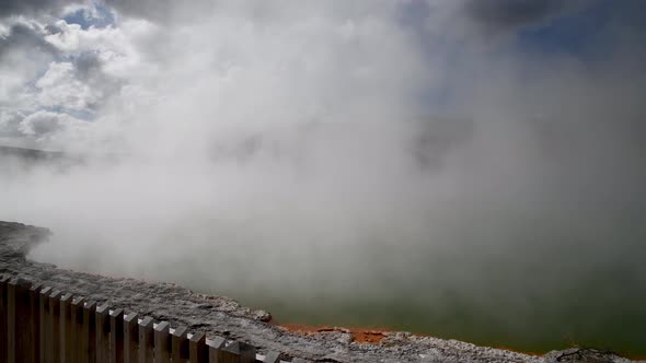 Waiotapu Pools and Steam New Zealand