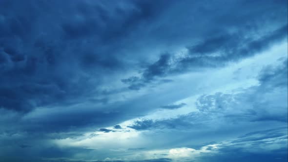 Time lapse landscape sunset sunrise and twilight cloudy sky on morning and evening