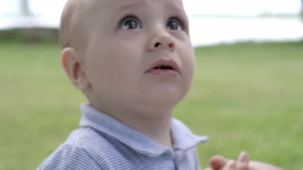 Curious Toddler Boy alt