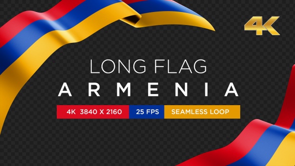 Long Flag Armenia