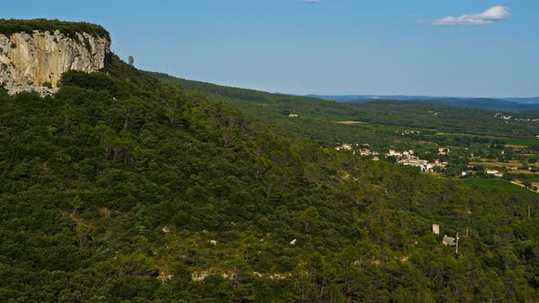 Vineyards in the Pic Saint Loup, Claret, herault, France