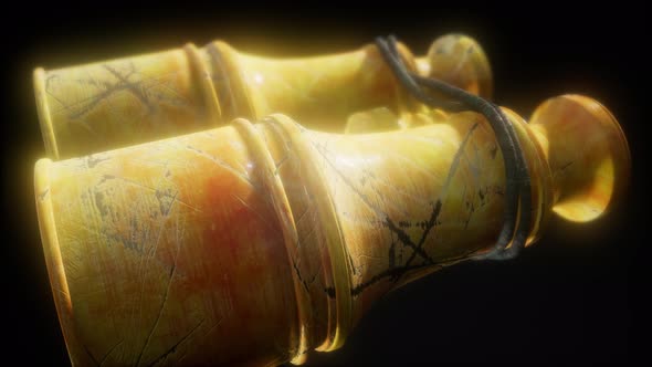 Old Military Binoculars alt