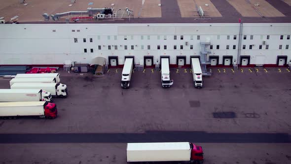 Logistics Park with a Warehouse  Loading Hub