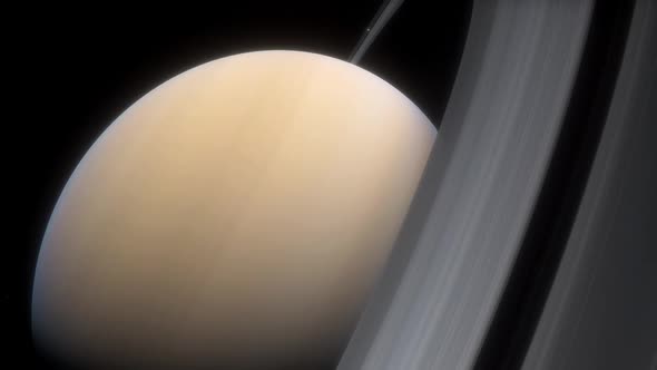 Saturn is a Huge Planet of the Solar System with Beautiful Rings