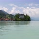 Beautiful View of the Lake on a Sunny Summer Day Brienz Lake with Clear Turquoise Water - VideoHive Item for Sale