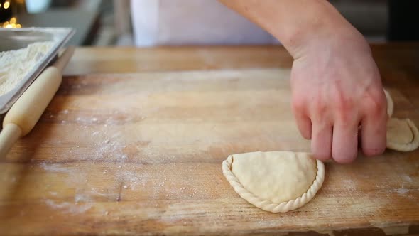 Roll Out the Dough with a Rolling Pin