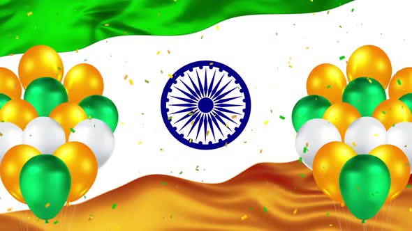 India Flag Background