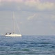 View of a Sailing Yacht on the Black Sea - VideoHive Item for Sale