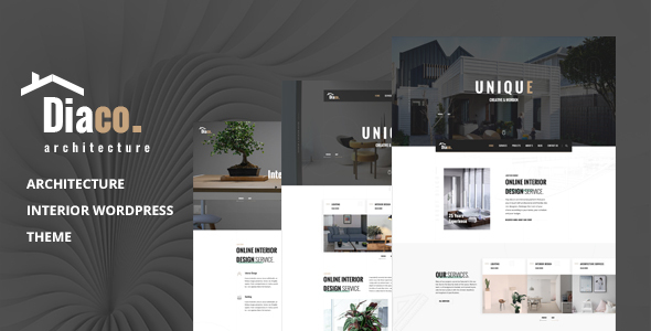 Diaco - Architecture & Interior Design Elementor WordPress Theme