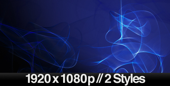 Abstract 3D Vector Wave Pattern Lines - 2 Styles