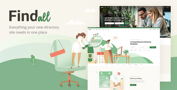 FindAll – Business Directory Theme