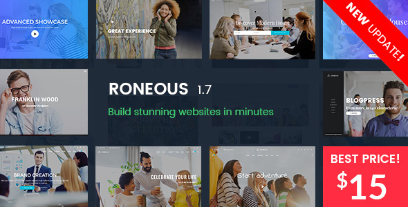 Roneous - Creative Multi-Purpose WordPress Theme