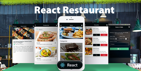 React Native Restaurant Mobile App