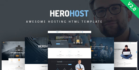 HeroHost - Web Hosting HTML Template