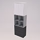 Ikea EKET cabinet combination Low-poly - 3DOcean Item for Sale