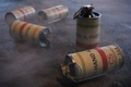 Tear Gas Grenades - 3D Illustration - PhotoDune Item for Sale