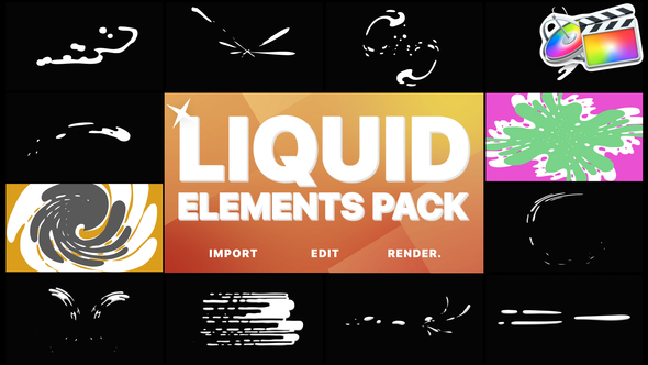 Liquid Motion Elements And Transitions | FCPX alt