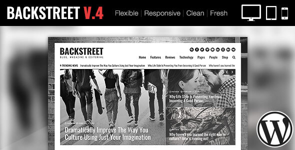 Backstreet – Blog & Magazine Theme