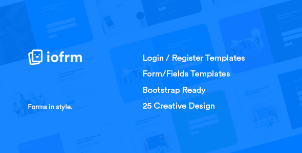Iofrm - Login and Register Form Templates