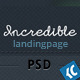 Incredible - The ultimate premium landing page - ThemeForest Item for Sale