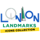 London Landmark Icons Collection - VideoHive Item for Sale