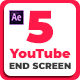YouTube End Screens - VideoHive Item for Sale