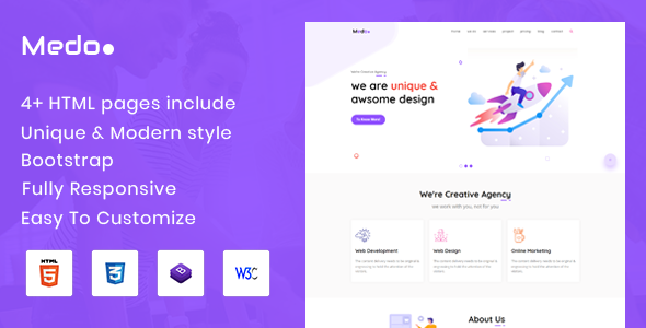 Medo - Creative Digital Agency & Multipurpose