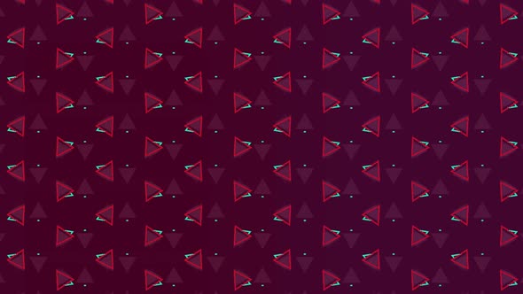 Triangle Pattern Animation Background