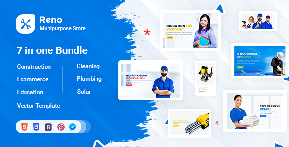 Reno - Tools Store , Construction & Multipurpose Bootstrap 5 HTML Template