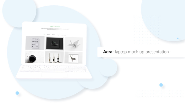 Aera- Laptop Mockup Presentation