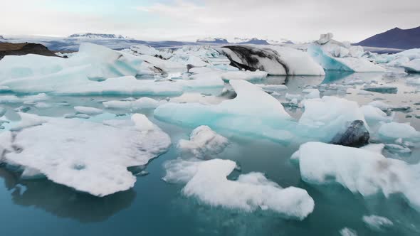 Jökulsárlón Glacier Lagoon in Iceland