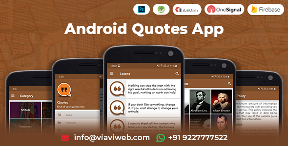 Aplikacja Android Quotes