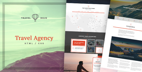 Travel Dojo - Agency Tours HTML/CSS