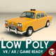 Low Poly Taxi Cab 01 - 3DOcean Item for Sale