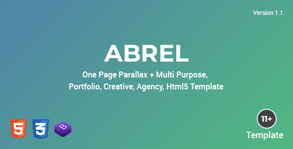 Abrel - Multi Purpose Html Template