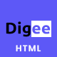 Digee - Startup & Marketing Agency HTML Template - ThemeForest Item for Sale