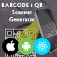 React native barcode and QR scanner and generator - CodeCanyon Item for Sale