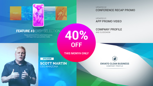 Clean Business Company Profile alt